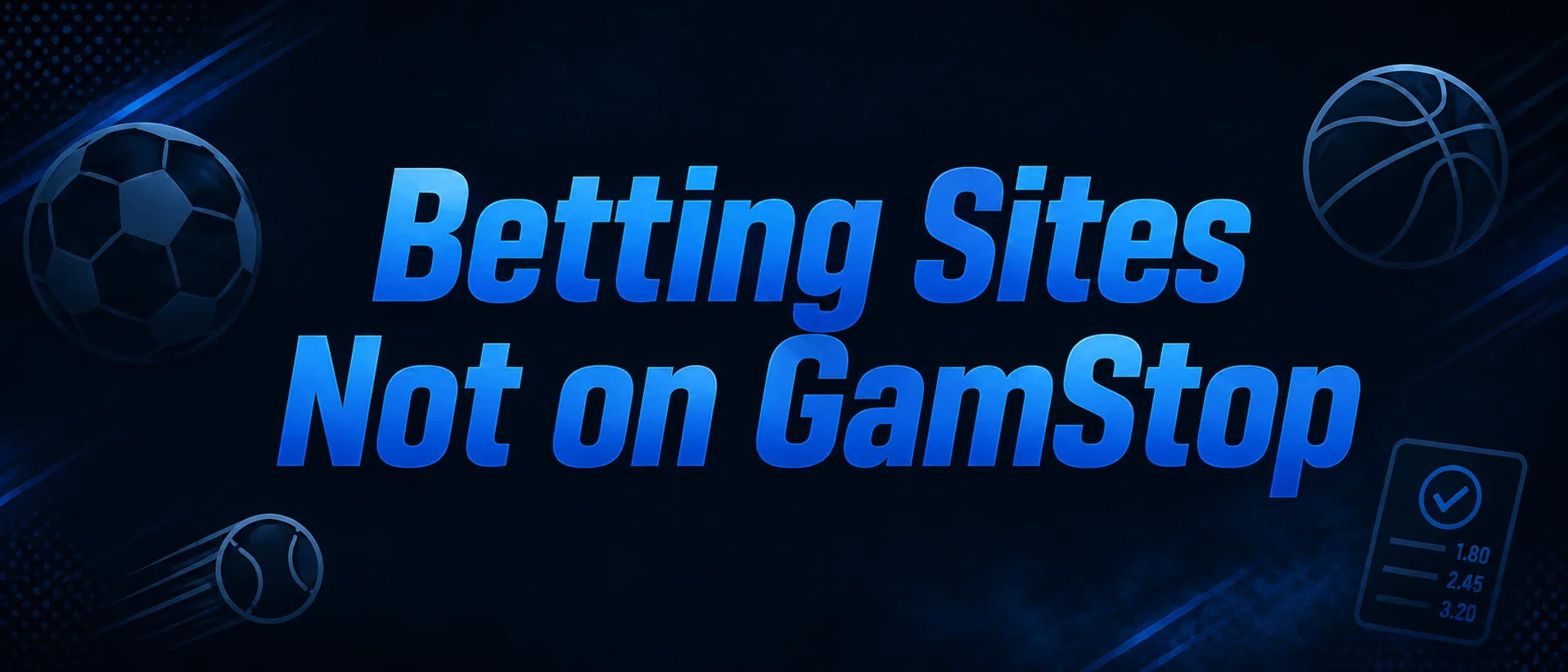 betting sites not on gamstop