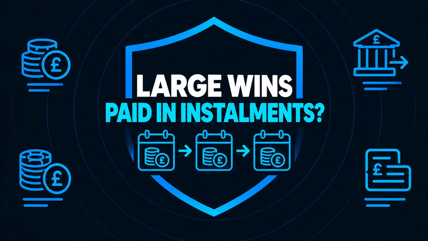 Can Casinos pay in large instalments