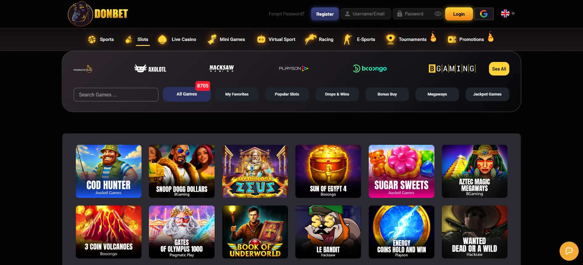 Donbet Slots