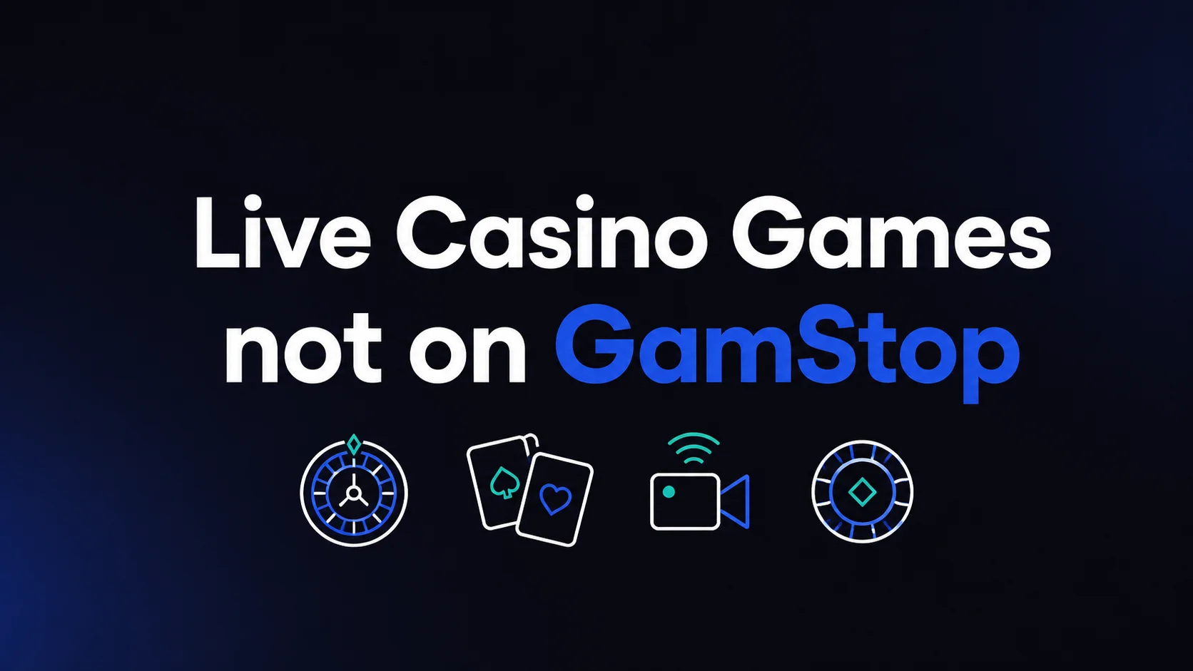 live casino games not on gamstop