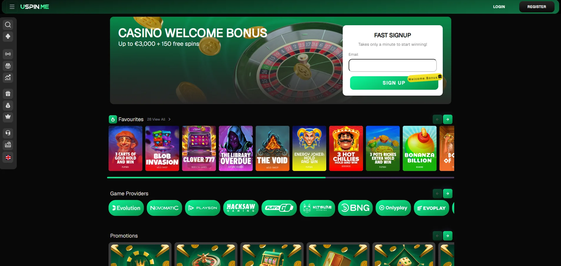 USpin Homepage