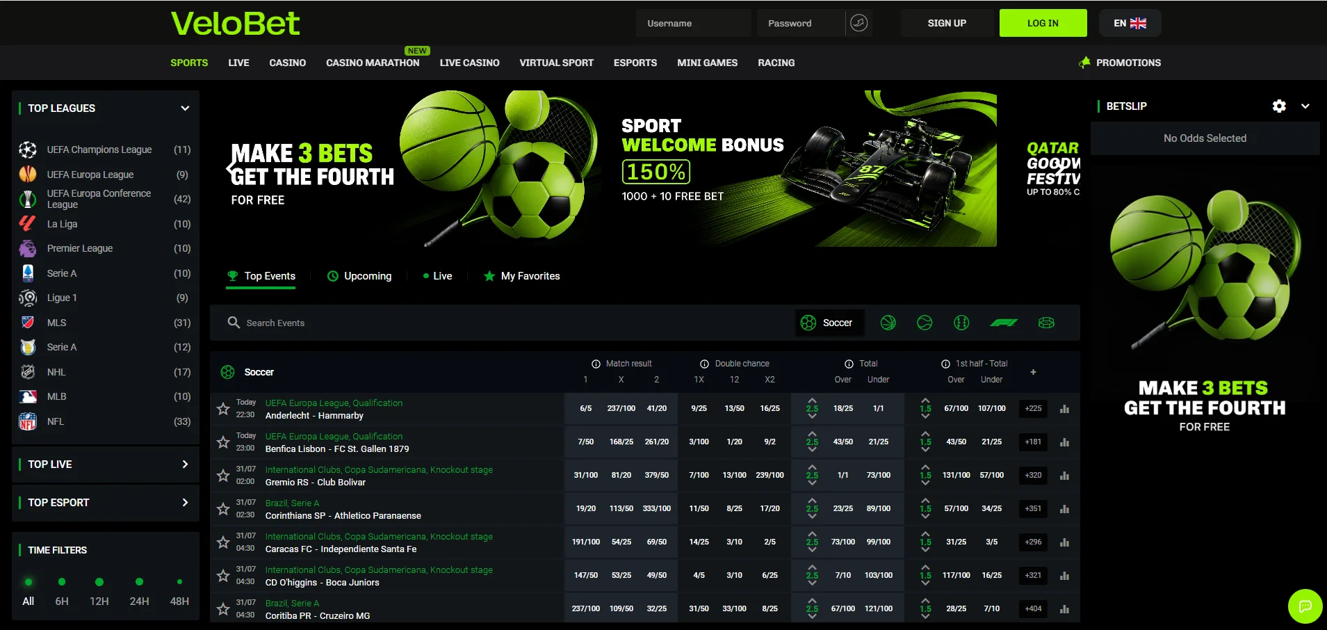 Velobet Sportsbook